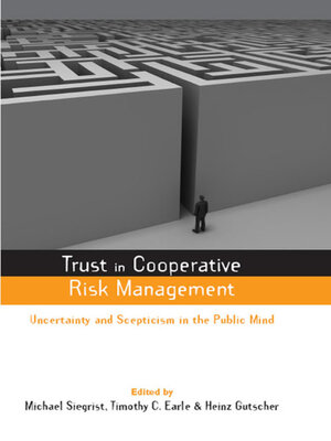 cover image of Trust in Cooperative Risk Management